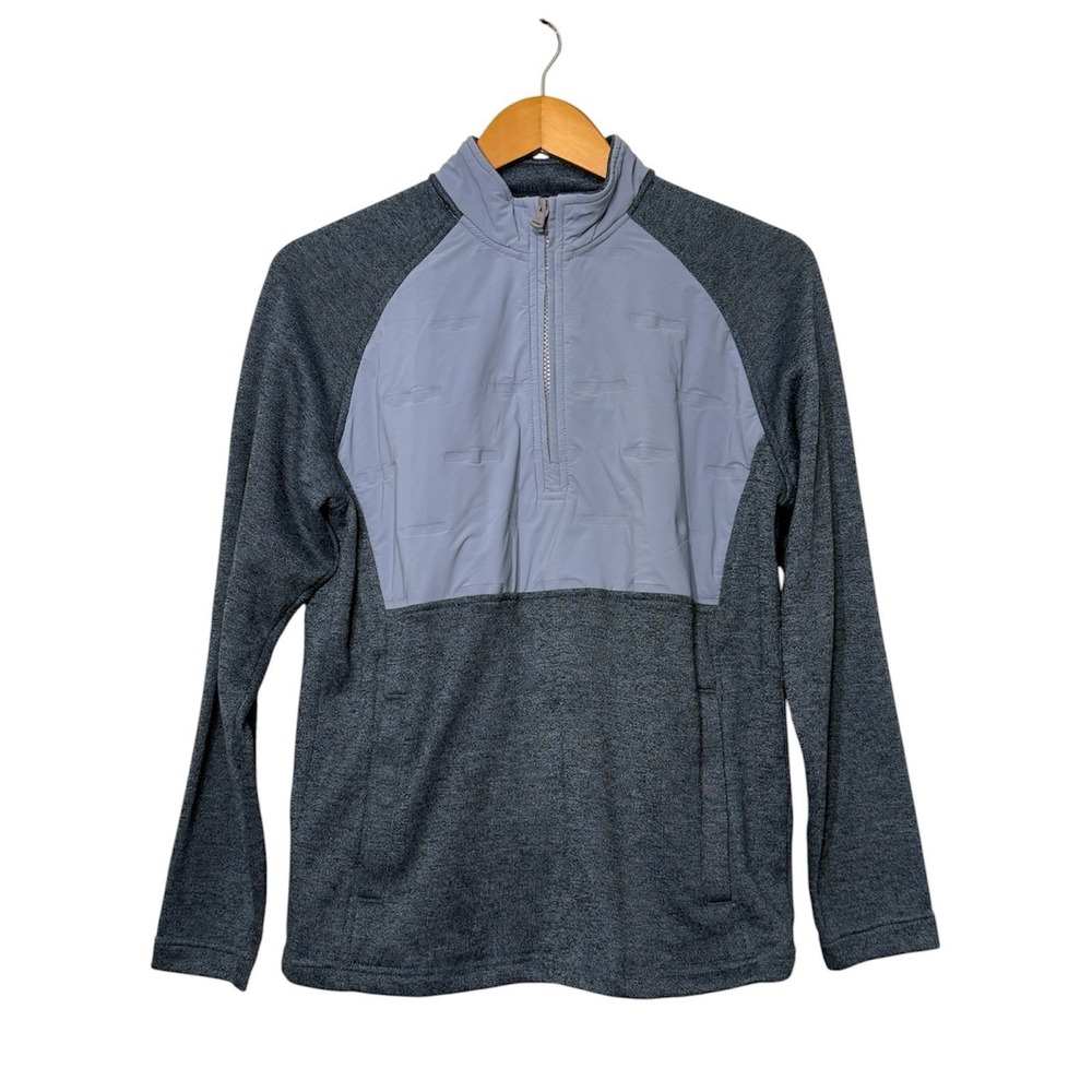 Johnnie O N'Oreaster Rigger 1/4 Zip‎ Pullover w/ Magnet Pockets Blue Men's Small